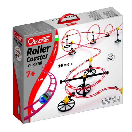 Cover for Quercetti · 6435 - Skyrail Super - Roller Coaster - Maxi Rail (Toys)