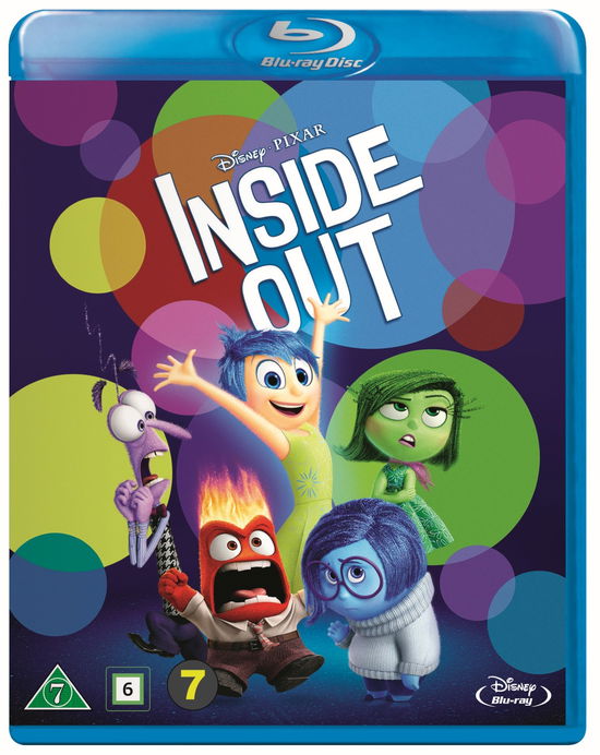 Cover for Pixar · Inderst Inde (Blu-Ray) (2014)