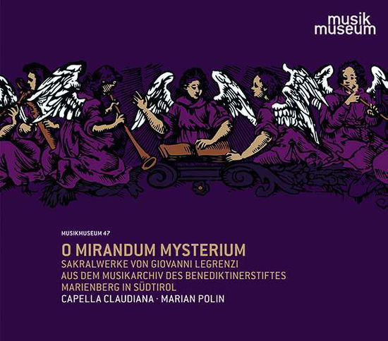 Cover for Polin,marian / Capella Claudiana · O Mirandum Mysterium-sakralwerke (CD) (2020)