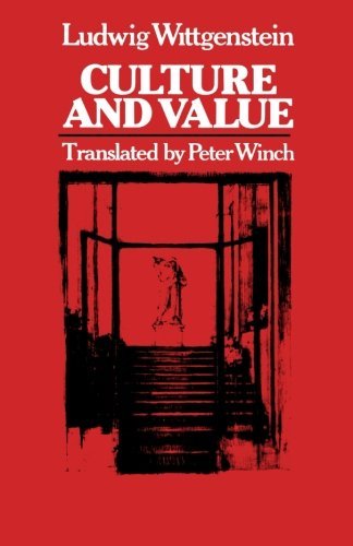 Cover for Ludwig Wittgenstein · Culture and Value (Pocketbok) [New edition] (1984)