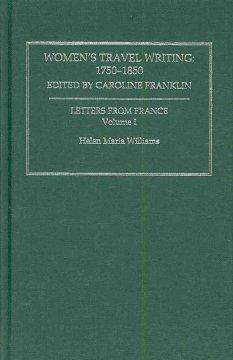 Cover for Helen Maria Williams · Womens Travel Writing 1750-1850 (Hardcover Book) (2006)