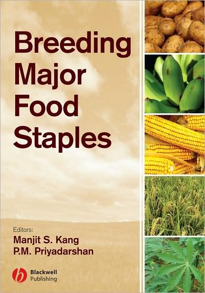 Cover for Manjit Kang · Breeding Major Food Staples (Hardcover Book) (2007)