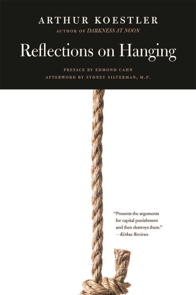 Cover for Arthur Koestler · Reflections on Hanging (Book) (2019)