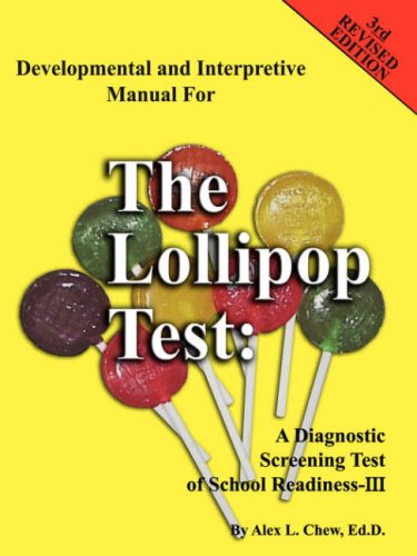 Cover for Alex L. Chew · Developmental and Interpretive Manual for the Lollipop Test (Paperback Book) (2007)