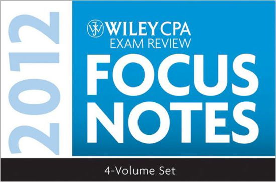 Cover for Stevens · Wiley CPA Exam Rev.2012.1-4 (Bog)