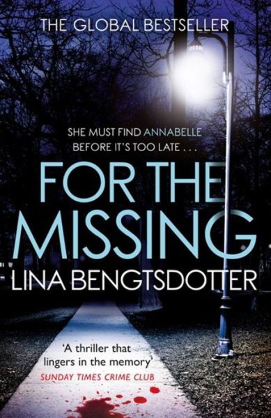 Cover for Lina Bengtsdotter · For the Missing - Detective Charlie Lager (Paperback Bog) (2019)