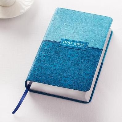 Cover for Christian Art Publishers · KJV Giant Print Lux-Leather Blue (Läderbok) (2017)
