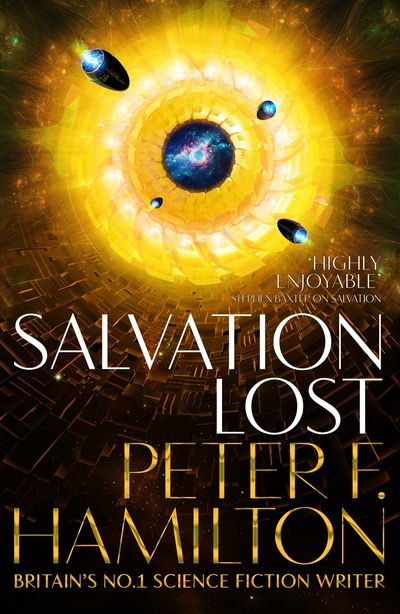 Cover for Peter F. Hamilton · Salvation Lost - The Salvation Sequence (Hardcover bog) (2019)