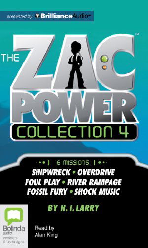 Cover for H. I. Larry · Zac Power Collection #4 (Audiobook (CD)) [Unabridged edition] (2014)