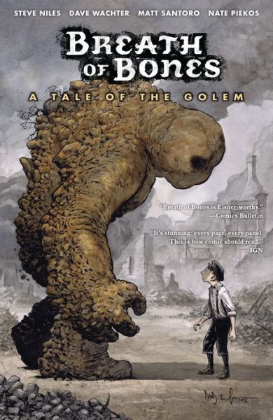 Cover for Steve Niles · Breath of Bones: A Tale of the Golem (Paperback Book) (2021)