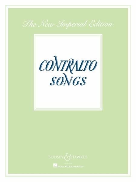 Cover for Hal Leonard Corp. · Contralto Songs (Bok) (2004)