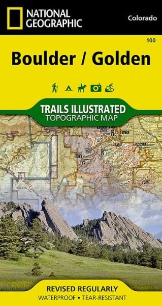 Cover for National Geographic Maps · Boulder / Golden: Trails Illustrated (Kort) (2023)