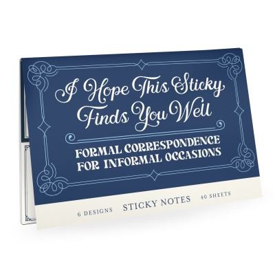 Em & Friends Formal Sticky Notes Packet - Em & Friends - Bøger - Knock Knock - 9781642464351 - 16. februar 2023