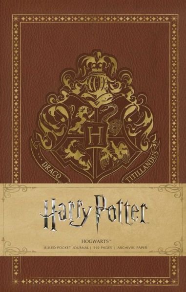 Cover for . Warner Bros. Consumer Products Inc. · Harry Potter: Hogwarts Ruled Pocket Journal - Harry Potter (Inbunden Bok) (2017)