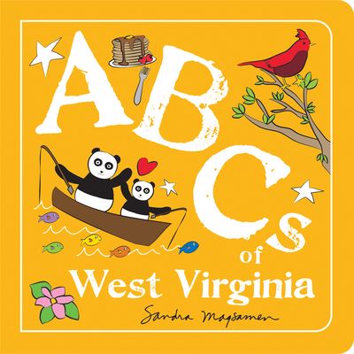 Cover for Sandra Magsamen · ABCs of West Virginia (Book) (2023)