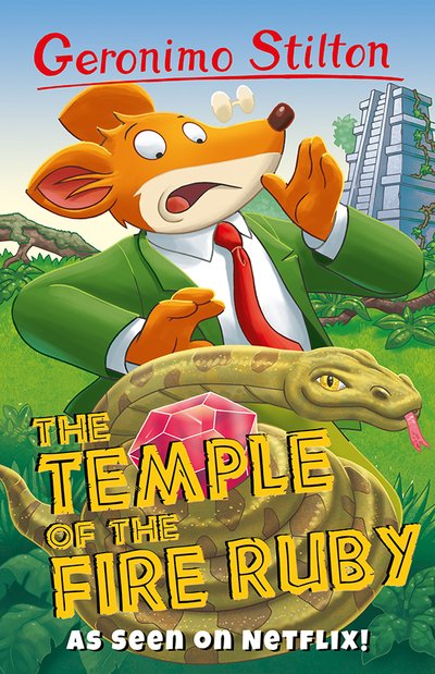 Cover for Geronimo Stilton · The Temple Of The Fire Ruby - Geronimo Stilton - Series 3 (Paperback Bog) (2020)