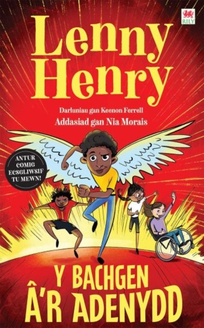 Cover for Sir Lenny Henry · Bachgen a'r Adenydd, Y (Paperback Book) (2023)