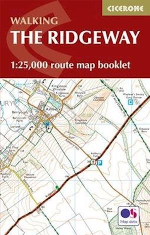Cover for Steve Davison · The Ridgeway Map Booklet: 1:25,000 OS Route Mapping (Paperback Book) (2024)