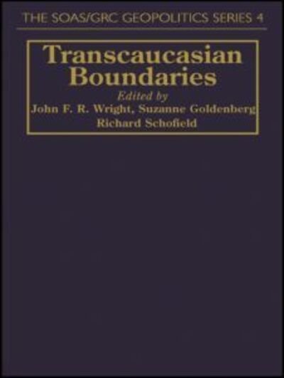 Cover for John Wright · Transcaucasian Boundaries (Paperback Book) (1995)