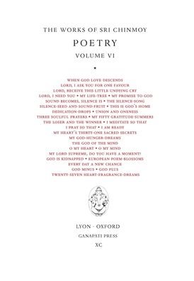 Poetry VI - Sri Chinmoy - Books - Ganapati Press - 9781911319351 - June 30, 2021