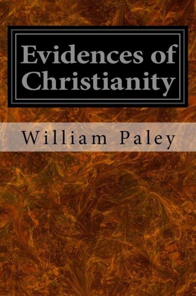 Cover for William Paley · Evidences of Christianity (Paperback Book) (2017)