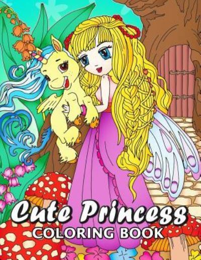 Cover for Kodomo Publishing · Cute Princes Coloring Book (Pocketbok) (2018)