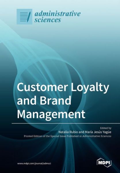Cover for Natalia Rubio · Customer Loyalty and Brand Management (Paperback Book) (2019)