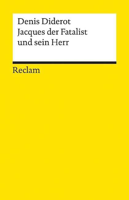 Reclam UB 09335 Diderot.Jacques Fatali. - Denis Diderot - Books -  - 9783150093351 - 