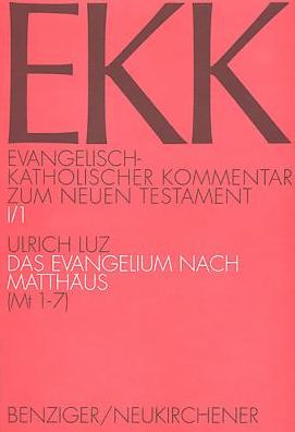 Cover for Ulrich Luz · Evangelisch-Kath.Komm.NT.01/1 Matth.1 (Book) (2002)