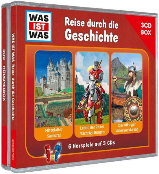 Cover for Was Ist Was · Was Ist Was 3-cd Hörspielbox Vol.12 - Geschichte (CD) (2021)