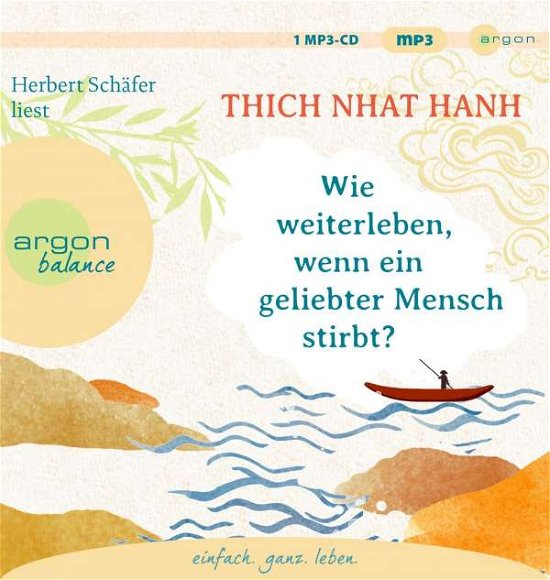 Cover for Tich Nhat Hanh · Wie weiterleben, wenn ein geliebter Mensch stirbt? (N/A) (2021)