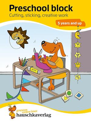 Cover for Ulrike Maier · Preschool Kids Activity Books for 5+ year olds for Boys and Girls - Cutting, Gluing, Preschool Craft (Book) (2021)