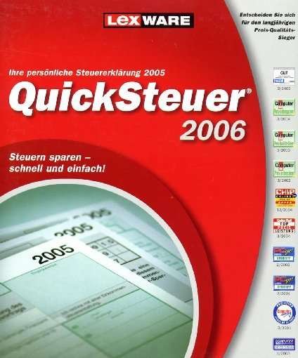 Quicksteuer 2006 - Pc - Annen -  - 9783898148351 - 25. november 2005