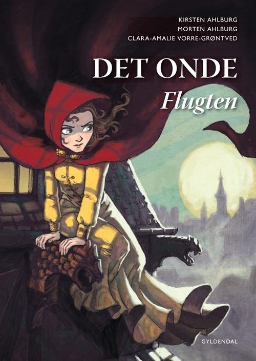 Cover for Kirsten Ahlburg; Morten Ahlburg; Clara-Amalie Vorre-Grøntved · Vild Dingo: Det Onde. Flugten (Innbunden bok) [1. utgave] (2014)