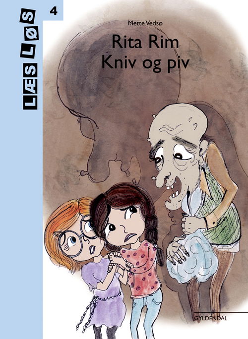 Læs løs 4: Rita Rim. Kniv og piv - Mette Vedsø - Livros - Gyldendal - 9788702282351 - 7 de junho de 2019