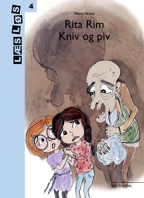 Cover for Mette Vedsø · Læs løs 4: Rita Rim. Kniv og piv (Gebundesens Buch) [1. Ausgabe] (2019)