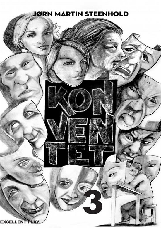 Cover for Jørn Martin Steenhold · Konventet 3 (Pocketbok) (2021)