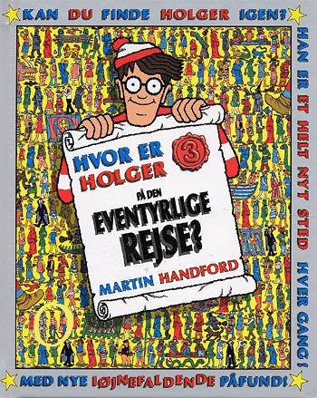 Cover for Martin Handford · Hvor er Holger på den eventyrlige rejse? (Mini) (Bound Book) [3. Painos] [Indbundet] (2003)