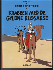 Cover for Hergé · Tintins oplevelser: Tintin: Krabben med de gyldne klosakse - softcover (Sewn Spine Book) [4º edição] (2011)