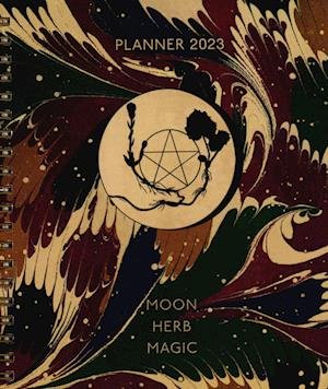 Cover for Ditte Hegelund, Mai Sydendal, Mette Geisler · Moon Herb Magic Planner 2023 (Spiral Book) [1e uitgave] (2022)
