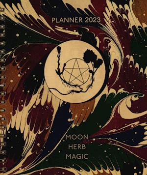 Ditte Hegelund, Mai Sydendal, Mette Geisler · Moon Herb Magic Planner 2023 (Spiral Book) [1. Painos] (2022)