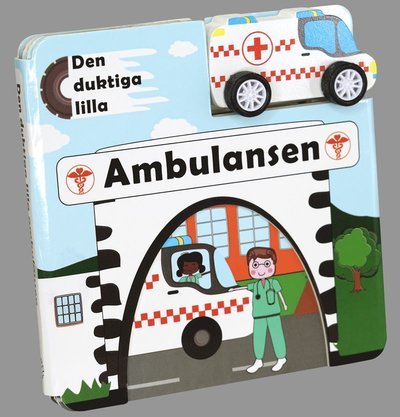 Cover for Den duktiga lilla Ambulansen (Board book) (2021)