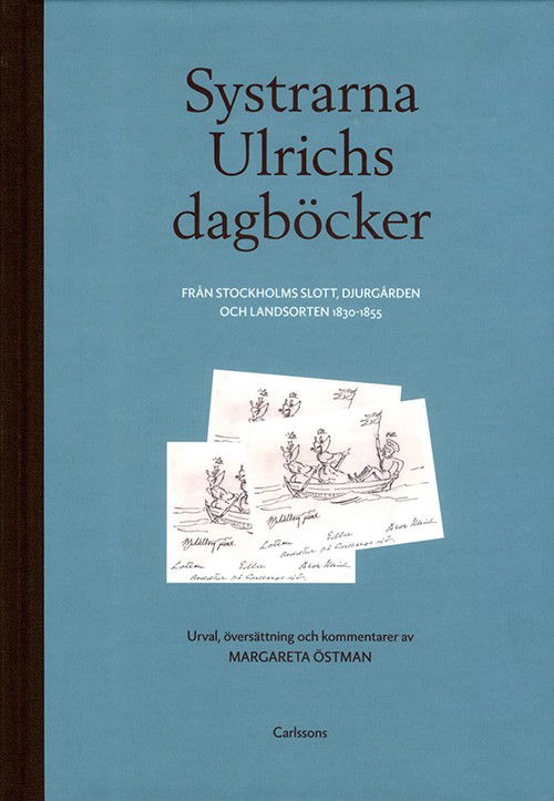 Cover for Östman Margareta (red.) · Systrarna Ulrichs dagböcker från Stockholms slott, Djurgården och landsorten 1830-1855 : urval, översättning och kommentarer (Hardcover Book) (2015)