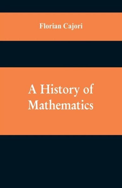 Cover for Cajori · A History of Mathematics (Pocketbok) (2019)