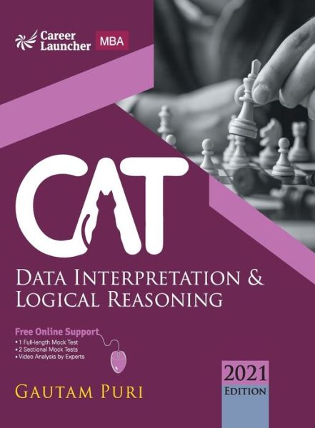 Cover for Gautam Puri · Cat 2021 Data Interpretation &amp; Logical Reasoning (Paperback Book) (2021)