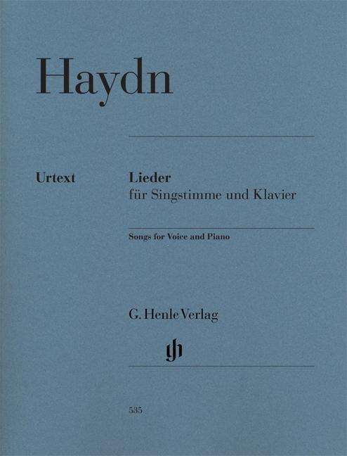 Cover for J Haydn · Lieder f.Gesang u.Klavier.HN535 (Book)