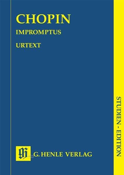 Impromptus,Kl.Studien.HN9235 - F. Chopin - Bøger -  - 9790201892351 - 