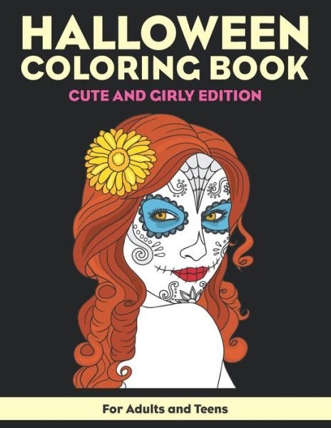 Cover for Puffy P · Halloween Coloring Book for Adults and Teens - Cute and Girly Edition (Paperback Book) (2020)