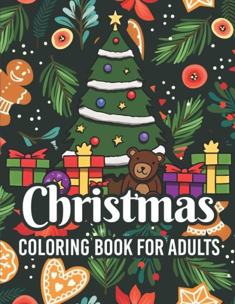 Cover for Afifa Publisher · Christmas coloring book for adults (Pocketbok) (2020)