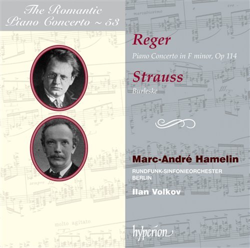 Romantic Piano Concerto Vol.53 - Reger / Strauss - Musik - HYPERION - 0034571176352 - 1 april 2011